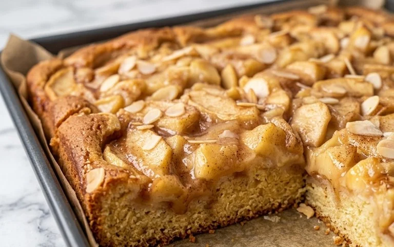 Super saftiger Apfelkuchen vom Blech – Einfach & Lecker