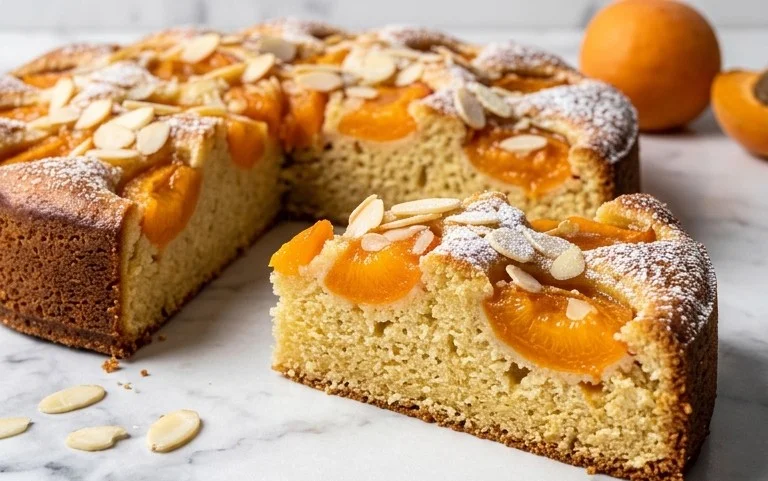 Saftiger Aprikosenkuchen