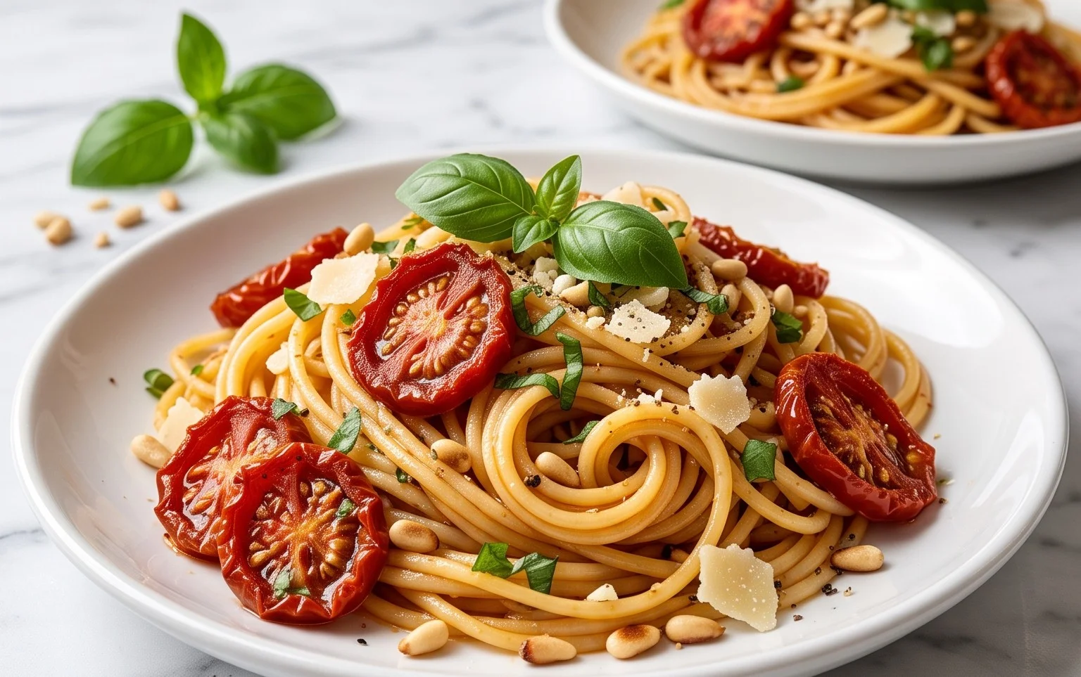 Sonnengetrocknete Tomaten Pasta: Mediterraner Genuss